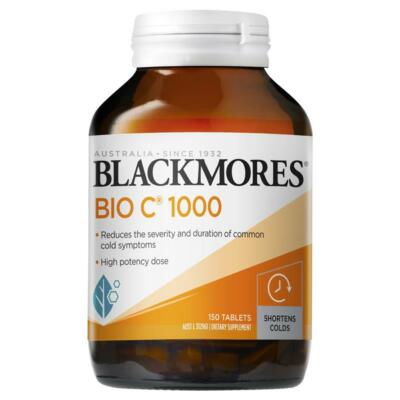 Blackmores Bio C 1000mg 150 Tablets Vitamin C Ebay
