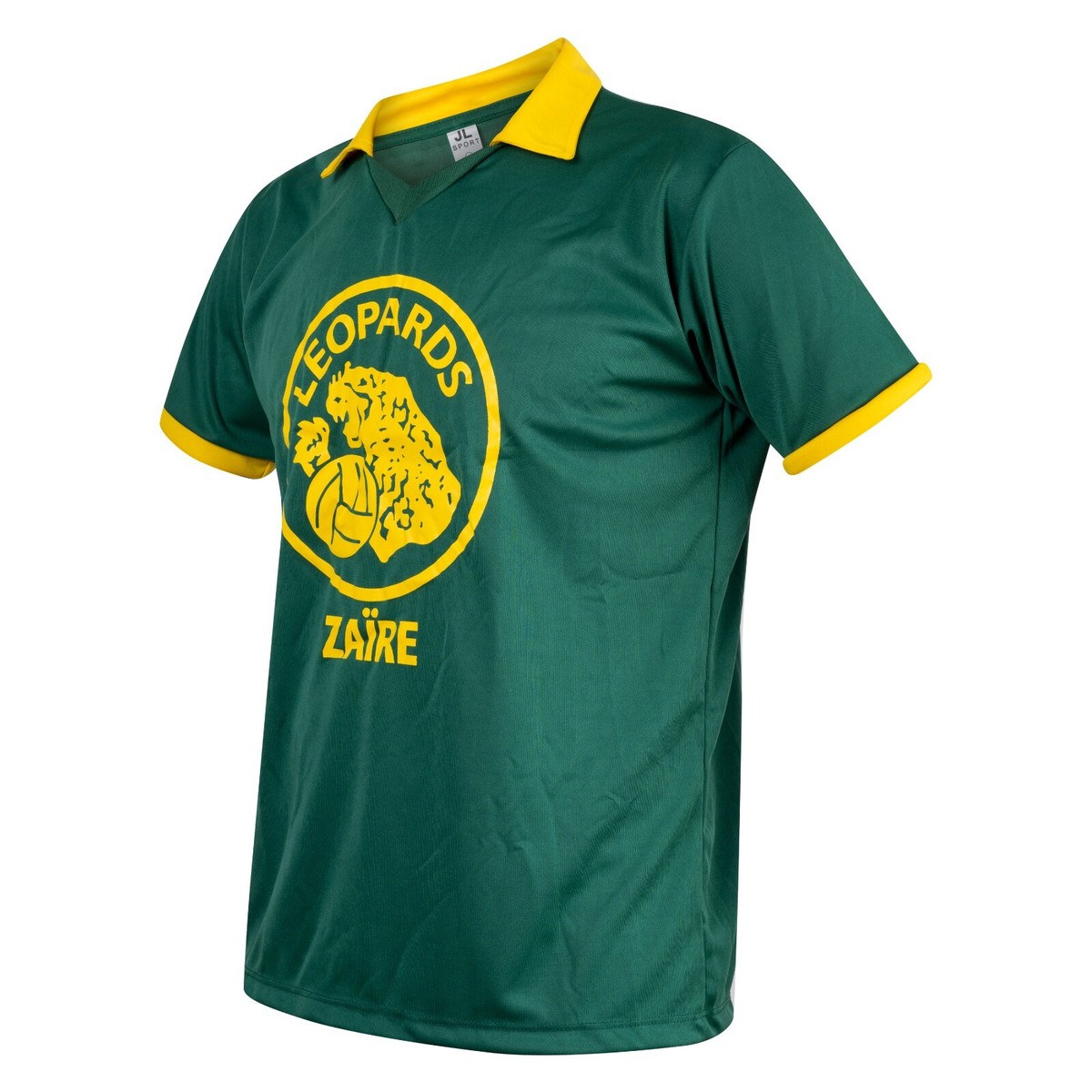 Africa Zaire Leopards T-shirt Football National Team 1974 Tribute