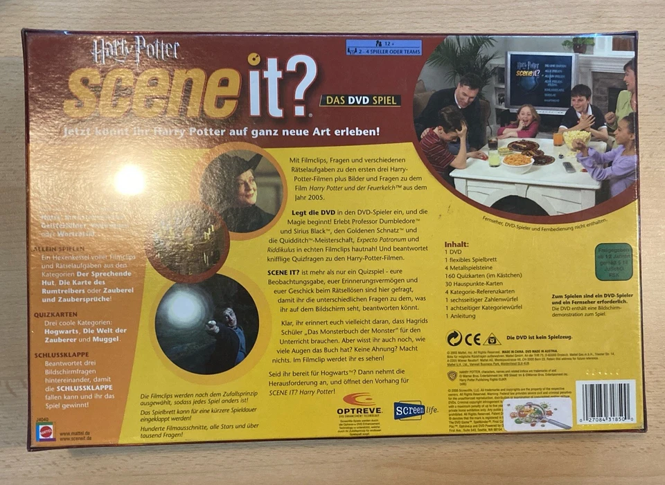 Scene It? Harry Potter (DVD-Player, 2006) - Bild 2 von 2