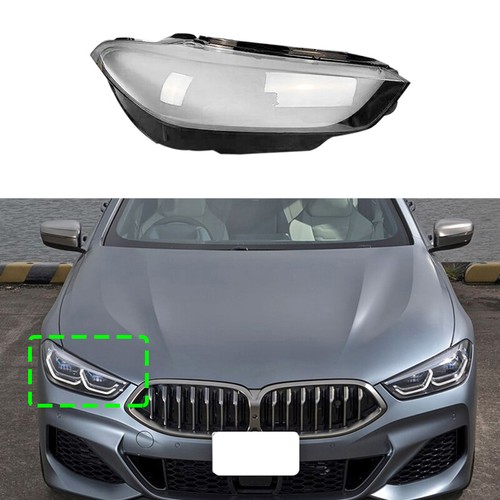 Right Headlight Clear Lens Shell Cover+Sealant Glue For BMW 8-Series 2019-2024 - Picture 8 of 8