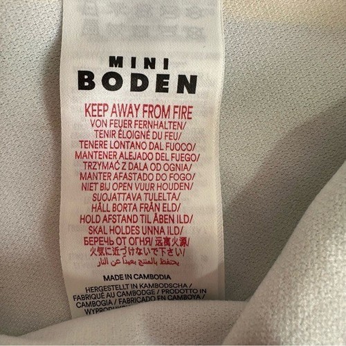 Mini Boden Girls Lettice Cut Out Swimsuit-Forget Me Not Blue Weather 3-4 or 5-6 - Picture 17 of 18