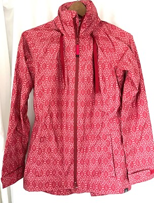Rain Jacket Eliza J Pink Jacket Water Repellent 240016 Womens XS