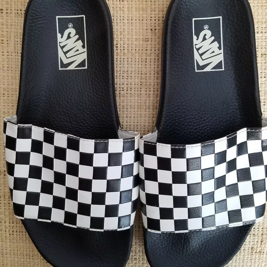 Black and white van slides clearance