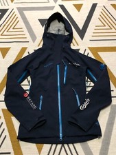 Womens Mammut Makai Drytech Premium 3-layer Shell Mountain Size Xs Blue