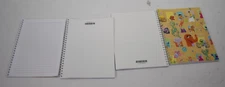 Lot of 4 Sesame Street Notebooks White Dotted Lined Pages 8-3/4" x 6-1/2"