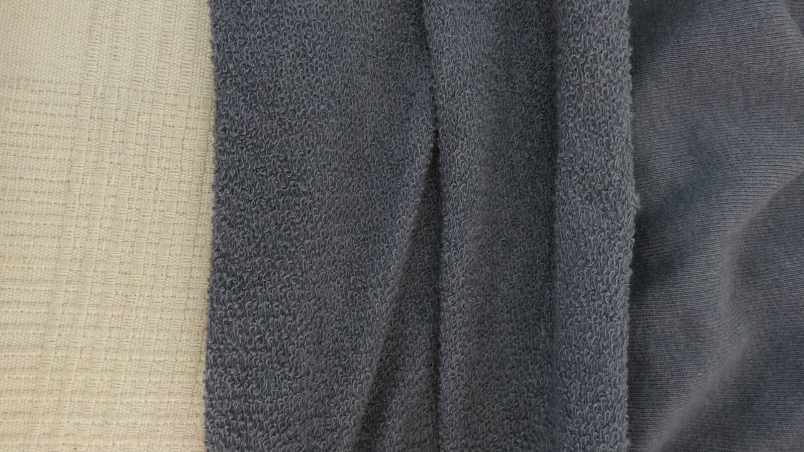 Michael Stars Blouse Top Sweatshirt Ruffle Sleeve Ariana Grey Raw Hem Size S