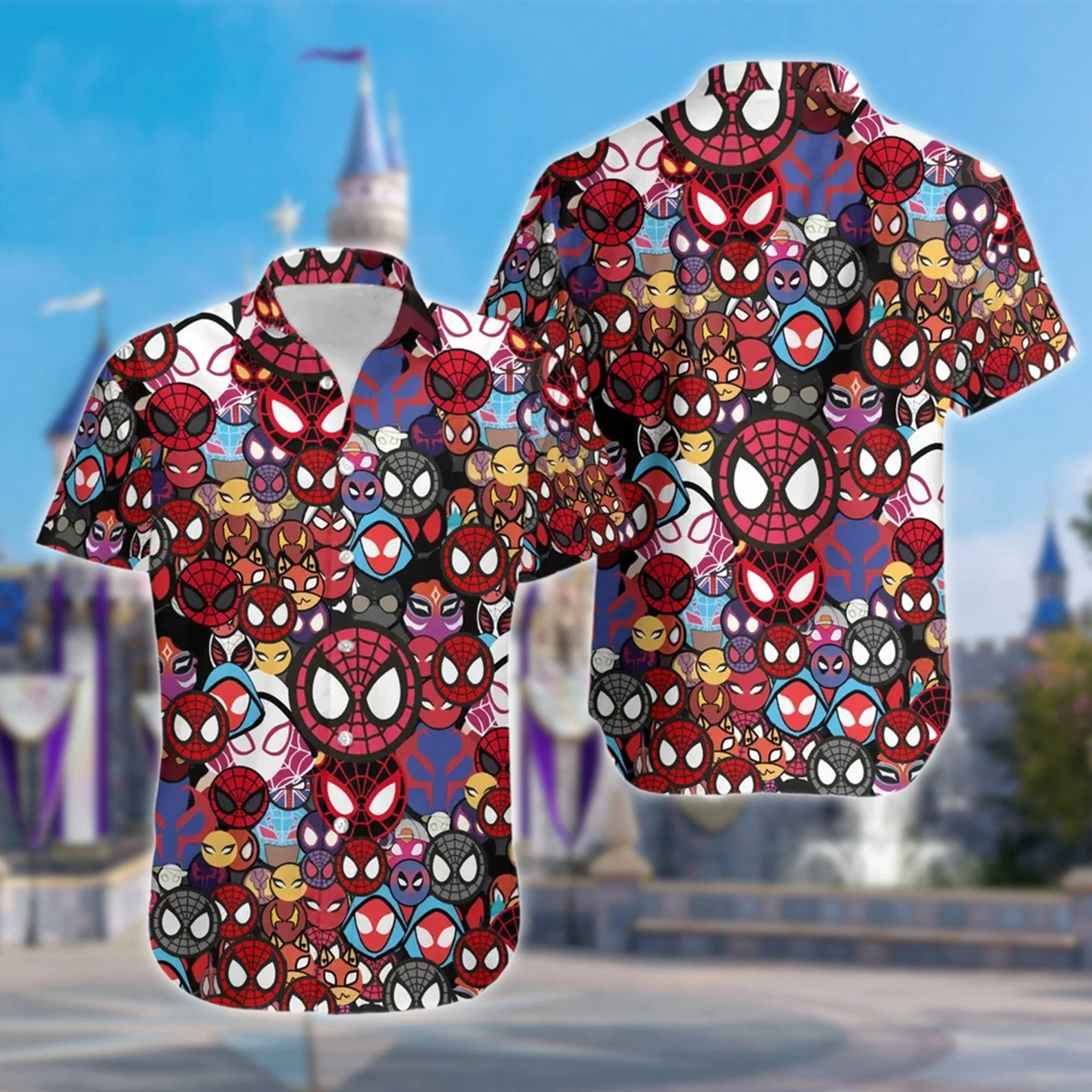Spiderman Hero Summer Vacation 3D HAWAII SHIRT