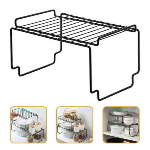 Spice Rack Organizer Pantry Counter Shelf Bottled Condiment Holder