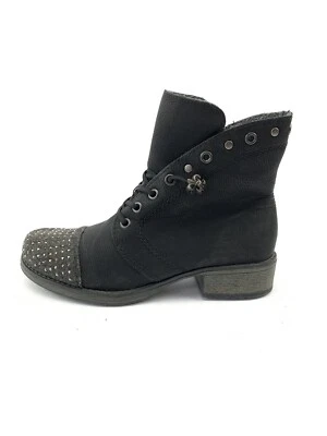RIEKER DAMEN STIEFEL STIEFELETTEN BOOTS GR: 36 UK: 3,5 SCHWARZ - Bild 1 von 4