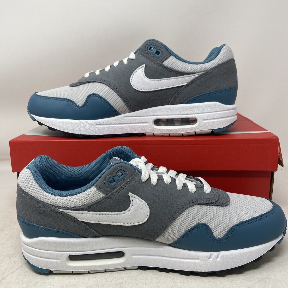 Nike Air Max 1 SC Noise Aqua Photon Dust Cool Grey Men's Shoes