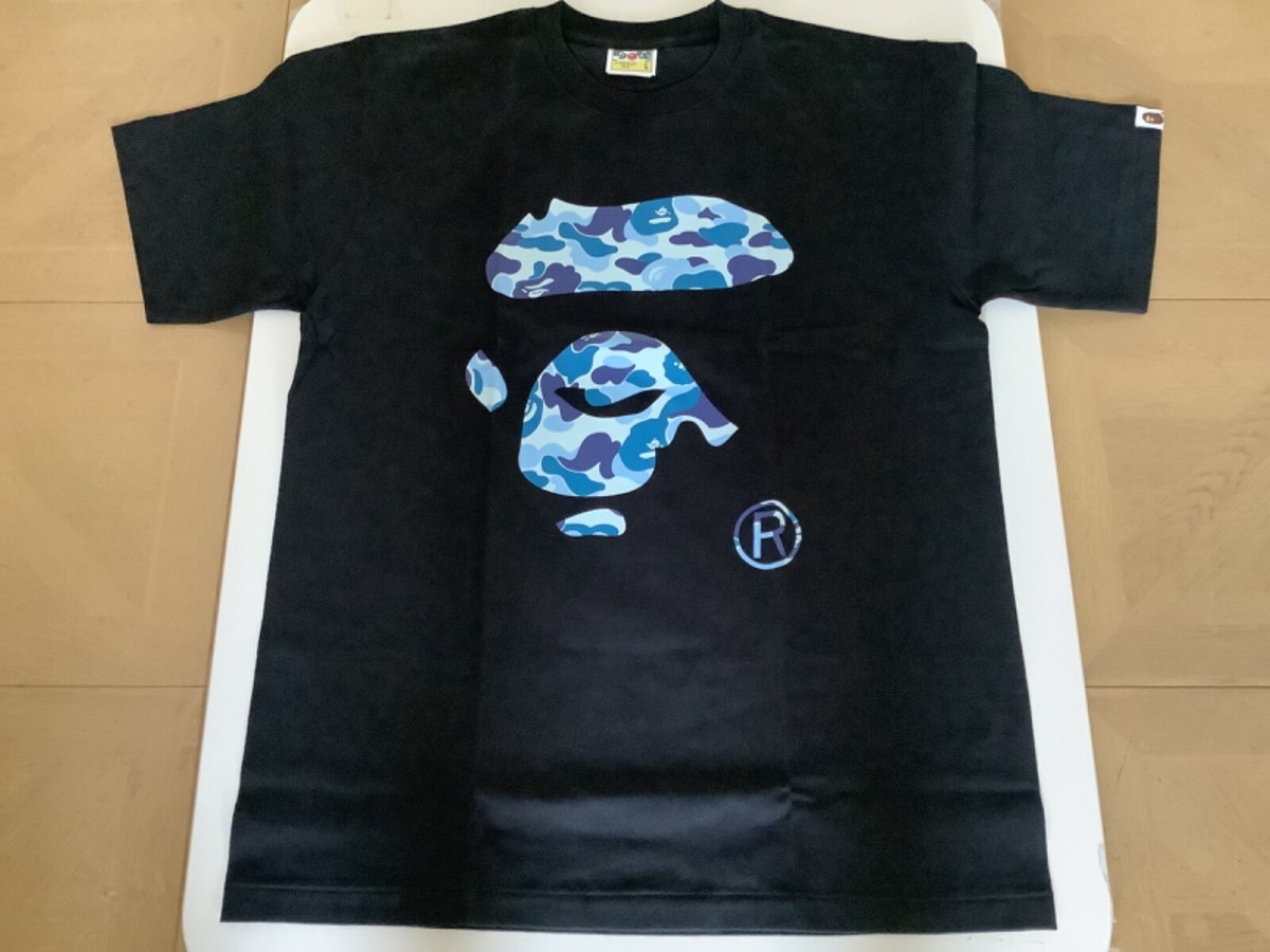 Wallpaper Bape Shirt Blue Camo Bape Camo Blue Tee Western India - Main Image