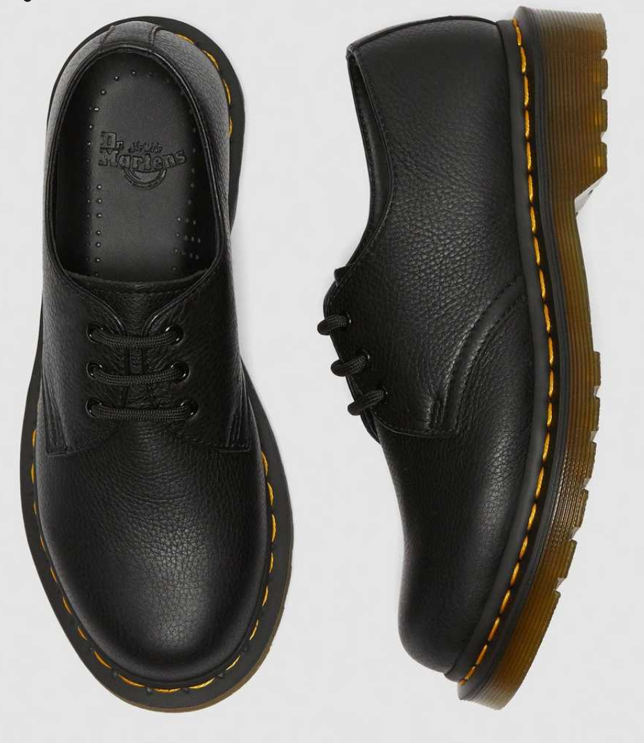 Dr Martens Womens 1461 Black Virginia 