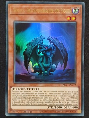 Nebulus, Drachenherrscher Der Pannen ALIN-DE019 Ultra Rare DE NM YUGIOH