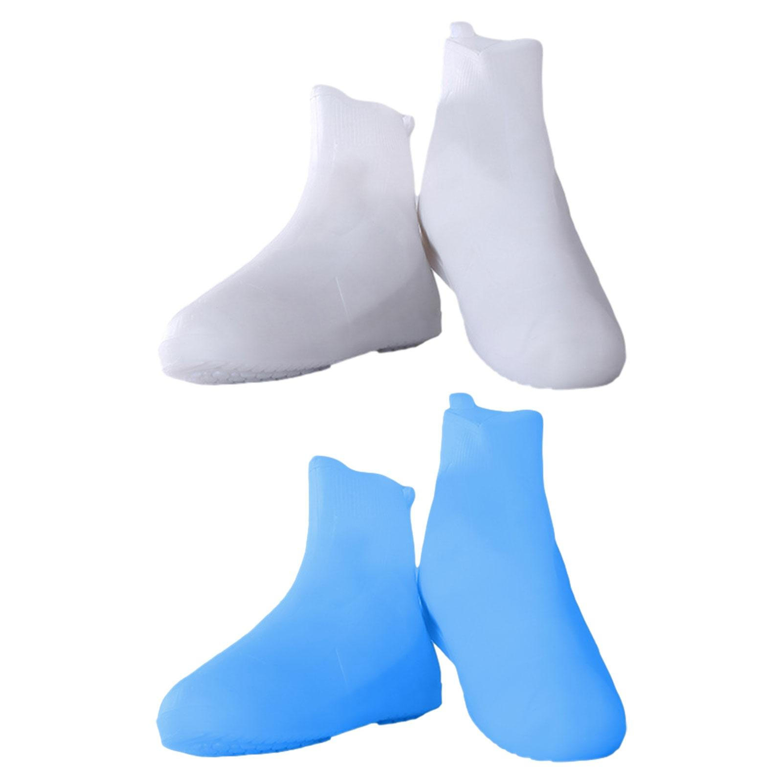 Waterproof Shoes Protector Anti-slip Rubber Reusable Rain Snow Boot Shoe Covers