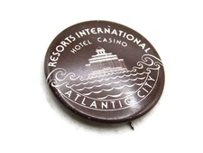 Resorts International Hotel Casino Pin Atlantic City