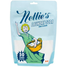 NELLIE'S 50 Load Concentrated HE Fragrance Free Laundry Soda Detergent Powder