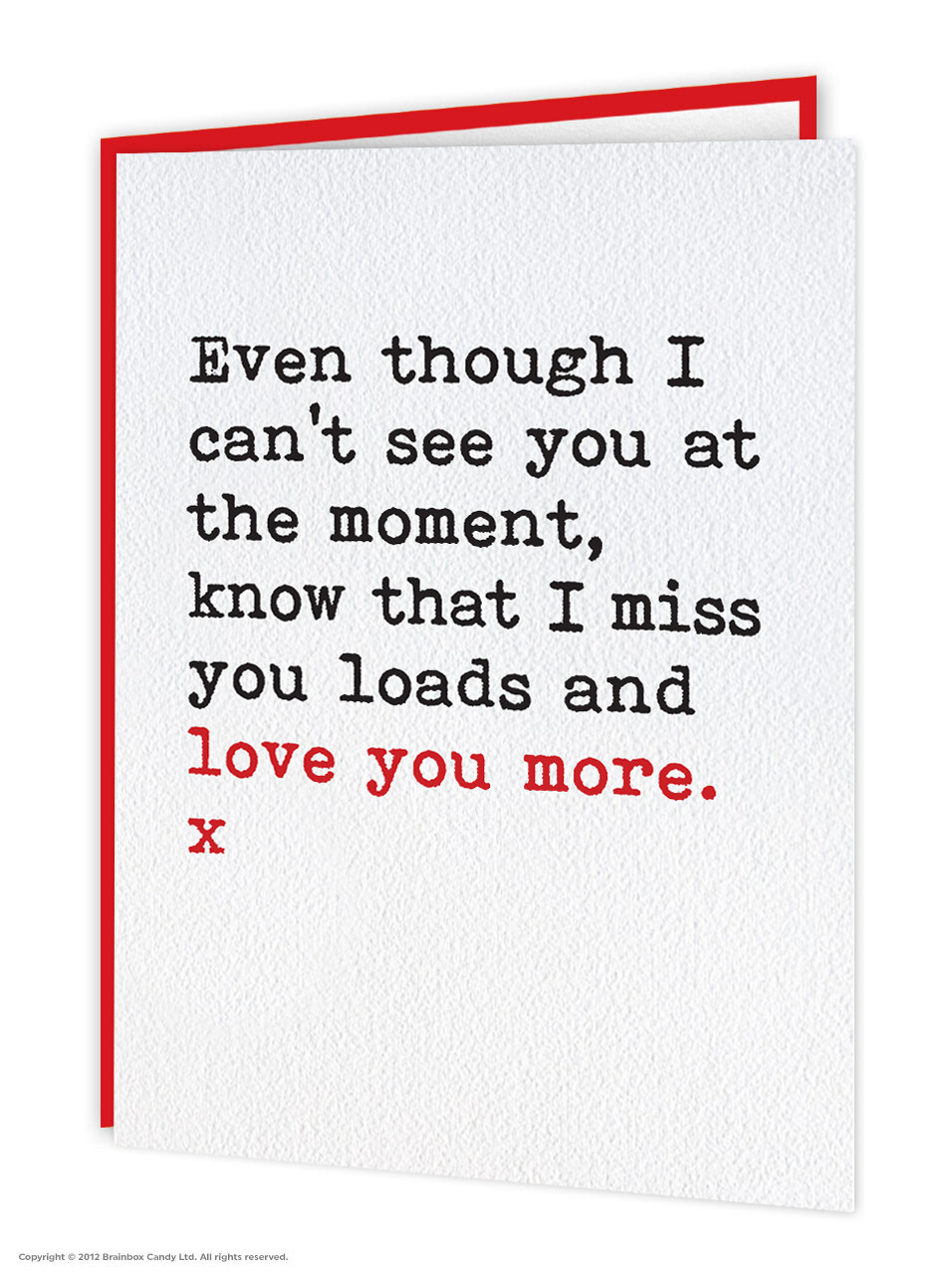 Missing You Card Thinking Of You Love On My Mind Cards For Loved Ones Miss You