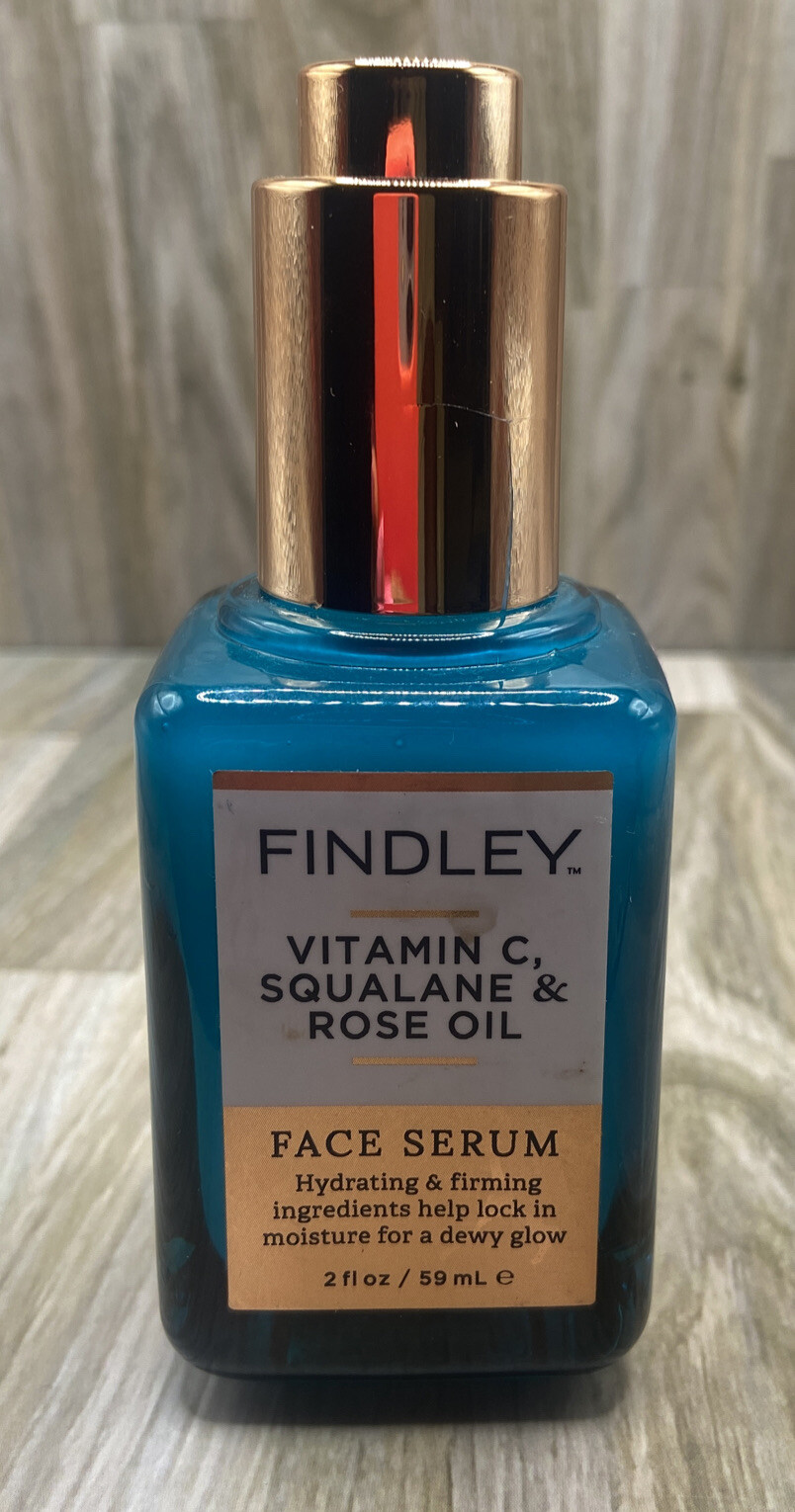 Findley Vitamin C Squalane & Rose Oil Face Serum Dewy Glow 2 Oz eBay