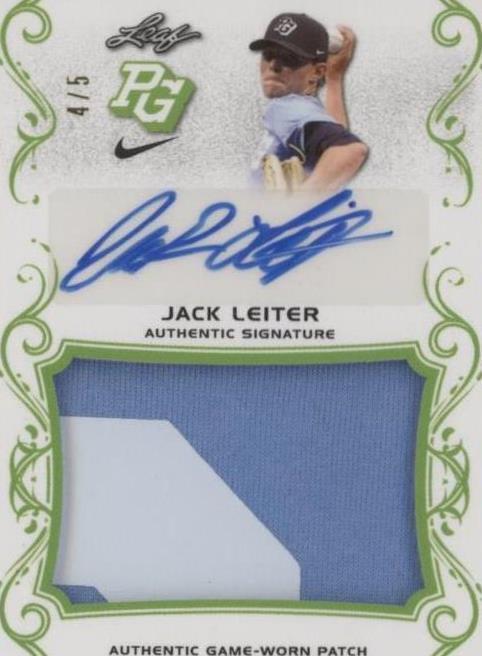 Jack Leiter Trading Cards for sale | eBay
