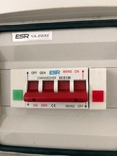 CO125PI 125A CHANGEOVER SWITCH GENERATOR TRANSFER INDICATOR SINGLE PHASE
