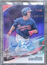 2016 Bowman Platinum Braxton Davidson Auto 49/150