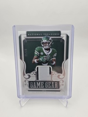 Garrett Wilson 2025 National Treasures #GGR-GWN NFL Game Gear Patch /99