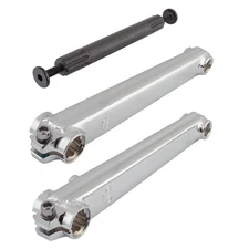SE Bikes Chrome V-Ridge Cranks 175mm Chromoly arms with 150mm Spindle 211271