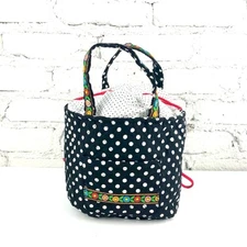 Vintage Mary Engelbreit Cinch Polka Dot Bucket Bag
