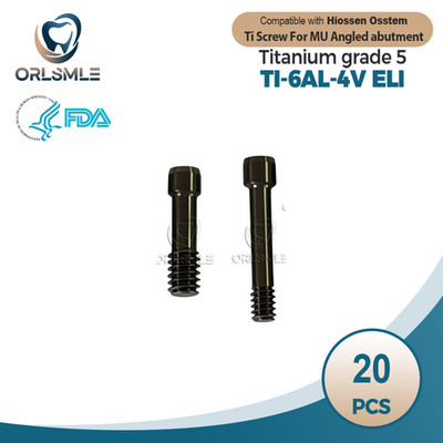 20Pcs Dental Screw for Multi unit Angled abutment fits Osstem Mini Regular