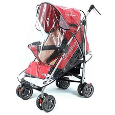 Clear Stroller Rain Cover, Universal Waterproof Baby Travel