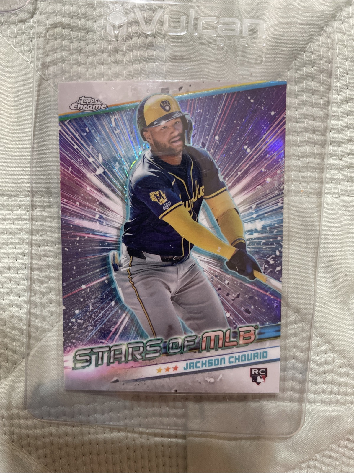 2024 Topps Update Series - Stars of Mlb Chrome #CSMLB-84 Jackson Chourio (RC)