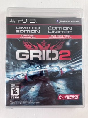 GRID 2 Limited Edition PS3 PlayStation 3 - Neu Factory Sealed - NTSC US Version