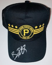 BRYAN REYNOLDS SIGNED AUTOGRAPHED PITTSBURGH PIRATES SGA 2025 THROWBACK HAT RARE