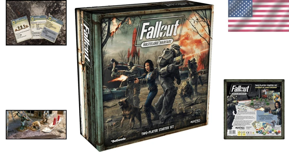 Fallout Wasteland Warfare Board Game Starter Set - Image 2 of 4