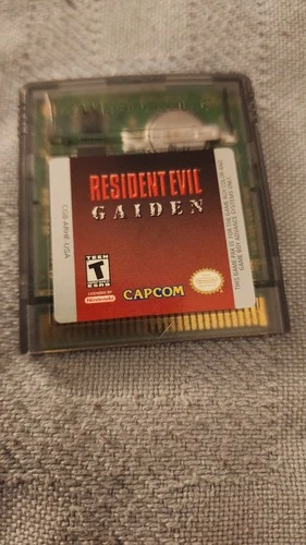 U22104 Resident Evil Gaiden Nintendo Game Boy Color 2002 Authentic DAMAGED G2U