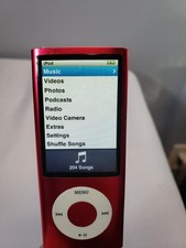 IPOD Nano 4th Generation A1320 Dark Pink Parts Only Defective Battery