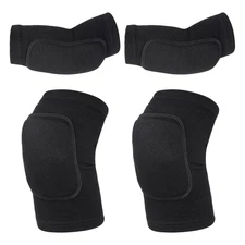 Volleyball Knee Pads and Volleyball Arm Pads Set for Kids Youth Volleyball Yoga
