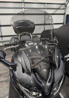 Yamaha Fjr 1300 (2013-2016) Tourenscheibe Hohe Windschild Hellgraphit
