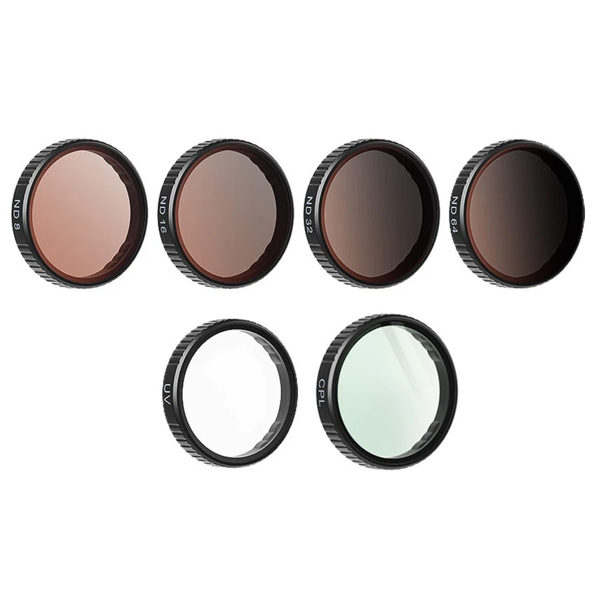 Snap On ND Filter Set UV CPL Lens Filter HD Optical Glass for DJI Action5Pro/4/3 - Image 2 of 4