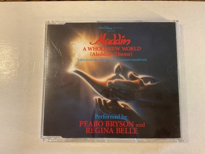 Disney Aladdin 4 Track Single CD 1993 Alladin s Theme A whole New World