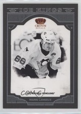 2011-12 Panini Crown Royale Ice Kings Mario Lemieux #13 HOF 0i5j