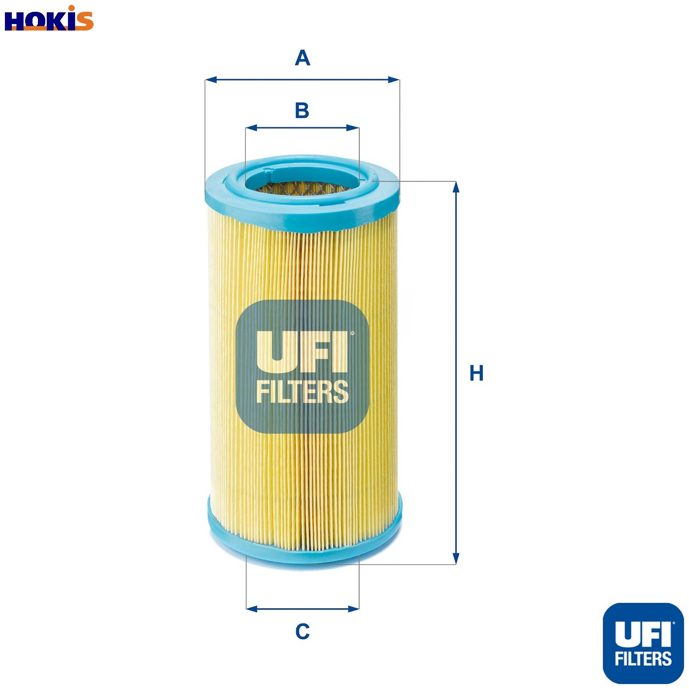 Air filter Filter Insert 27.403.00 UFI for CITROËN PEUGEOT - Image 4