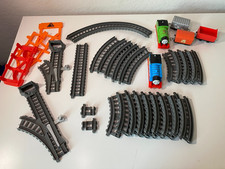 Thomas Friends Trackmaster Lot Gray Track 2 Trains 3 Train Cars TESTED