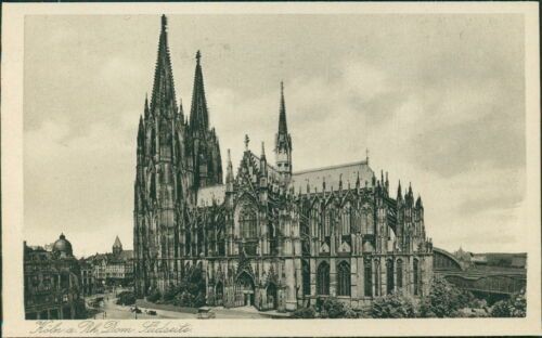 Ansichtskarte Köln Dom Südseite um 1910 (Nr.9769) in Kupfertiefdruck