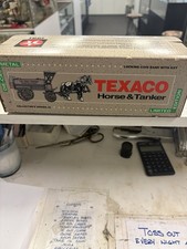 ERTL 1991 Texaco Horse Tanker Diecast Coin Bank 8