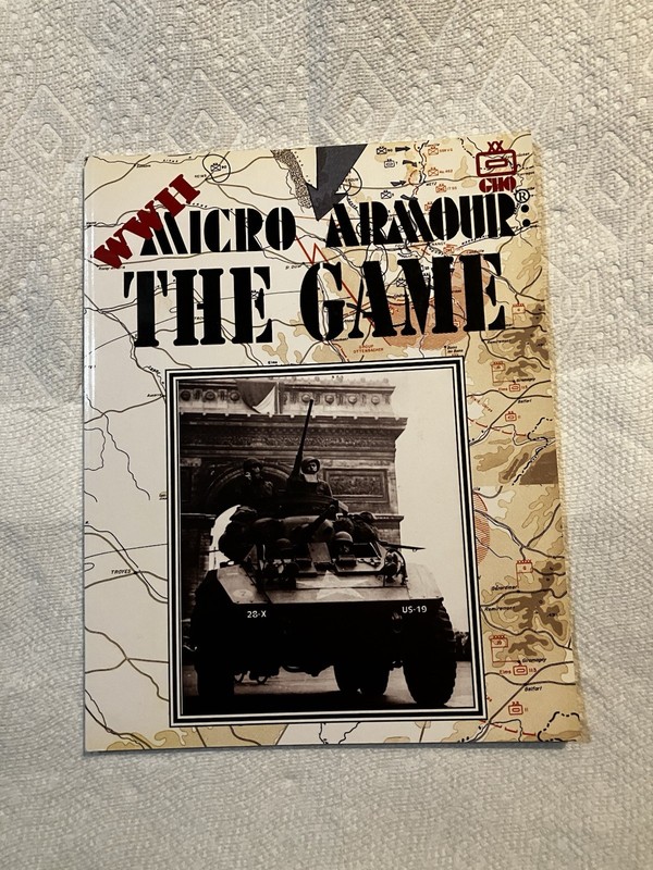 GHQ 2001 Book Micro Armour The Game WWII 132~Pages Wargaming Wargame Miniatures