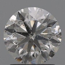 Natural Mined Diamond 1.50 Carat Certificate GIA Round Loose G color I1 clarity 3717.00 per carat