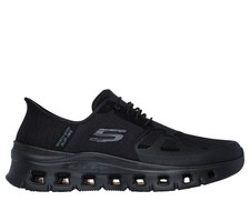Skechers Shoes Work Slip Ins Men's Black Slip Resistant Glide Memory Foam 200337