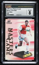 1998 Futera Platinum Arsenal Masters of the Game Gold /250 Tony Adams CSG 8 0cp0