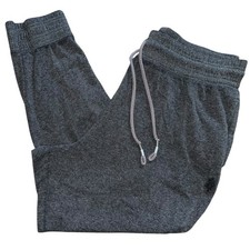 FREE PEOPLE Movement Women  s Size L Charcoal Gray Harem Drop Crotch SweatPants